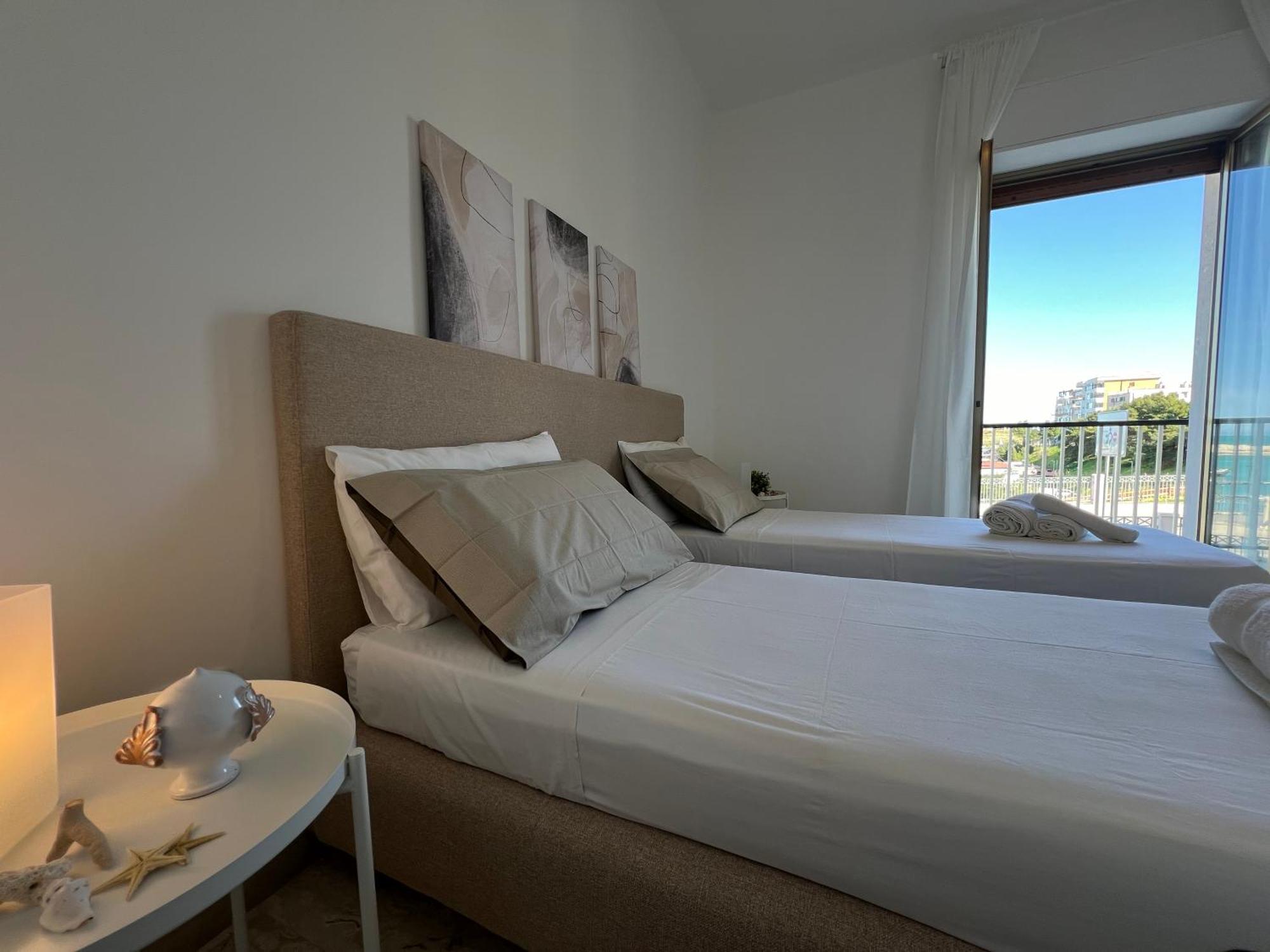 Апартаменты Casa Roberta With Balcony And Sea View Вьесте Экстерьер фото